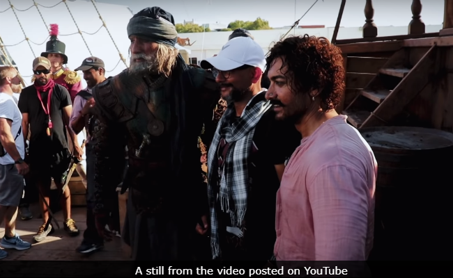 <I>Thugs Of Hindostan</I>: Amitabh Bachchan And Aamir Khan Share Their Experience Of 'Shooting On The Ships'