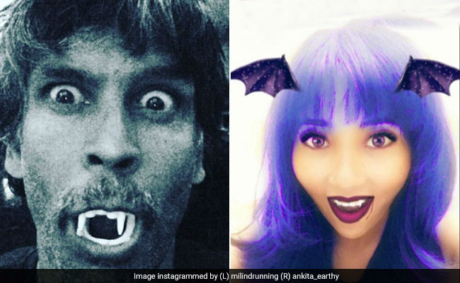 Halloween 2018: Milind Soman As A Vampire Or Ankita Konwar As A Witch, Whose Look Did You Like Better?