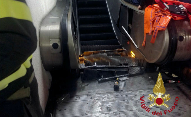 20 Russian Soccer Fans Injured In Rome Metro Escalator Accident