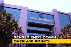 Sensex Closes 463 Points Lower, Nifty Holds 10,300 Sensex Closes 463 Points Lower, Nifty Holds 10,300
