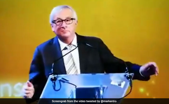 EU Chief 'Does A May', Appears To Mock British PM's Dancing Moves