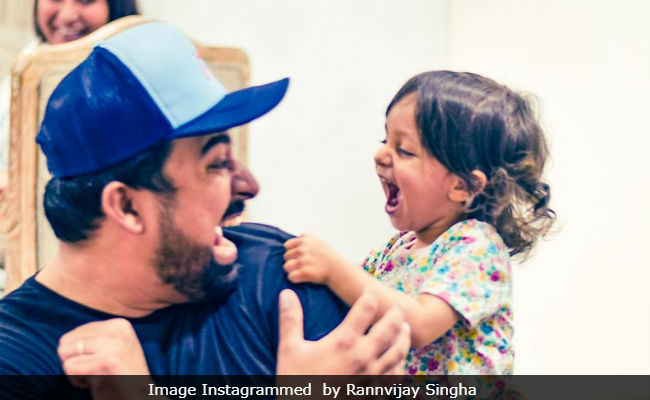 This Pic Of Rannvijay Singha And Daughter Kainaat Is 'Cuteness Overloaded'