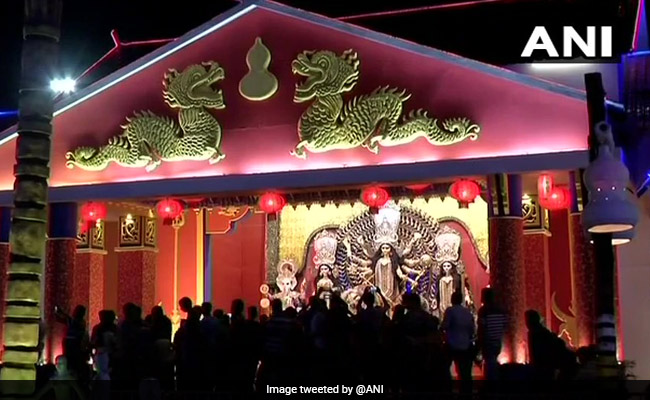 This Durga Puja Pandal In Kolkata Brings Alive A Piece Of China