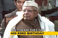 ND Tiwari, Former Uttarakhand Chief Minister, Dies On His 93rd Birthday ND Tiwari, Former Uttarakhand Chief Minister, Dies On His 93rd Birthday