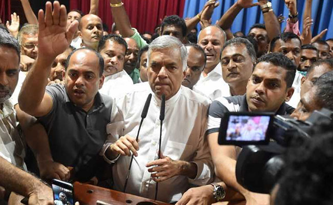 Ousted PM Wickremesinghe Wins Control Of Key Panel In Lankan Parliament