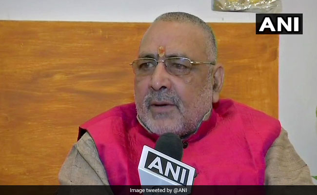 "Hindus Running Out Of Patience": Minister Giriraj Singh On Ram Temple