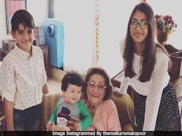Krishna Raj Kapoor Remembered By Karisma Kapoor With Pic Of Taimur, Samiera And Kiaan Krishna Raj Kapoor Remembered By Karisma Kapoor With Pic Of Taimur, Samiera And Kiaan