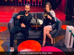 'Lights, Camera....Koffee!' Father-Daughter Duo Saif Ali Khan And Sara Ali Khan Kick Start The Shoot Of <I>Koffee With Karan</I> 6 'Lights, Camera....Koffee!' Father-Daughter Duo Saif Ali Khan And Sara Ali Khan Kick Start The Shoot Of <I>Koffee With Karan</I> 6
