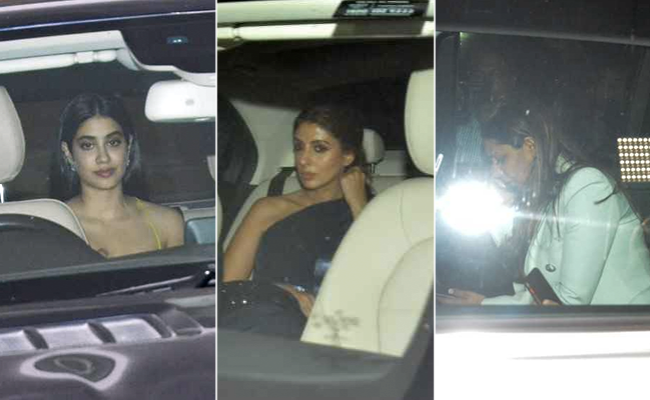 Pics From <I>Kuch Kuch Hota Hai</I> After Party: Janhvi Kapoor, Shweta Bachchan Nanda, Gauri Khan
