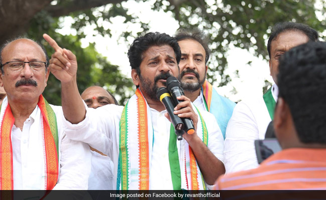 Congress' Revanth Reddy Appears Before Probe Agency In Cash For Vote Case