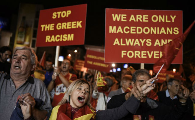 Macedonia Votes In Favour Of Name Change, Settling Decades-Old Greece Row