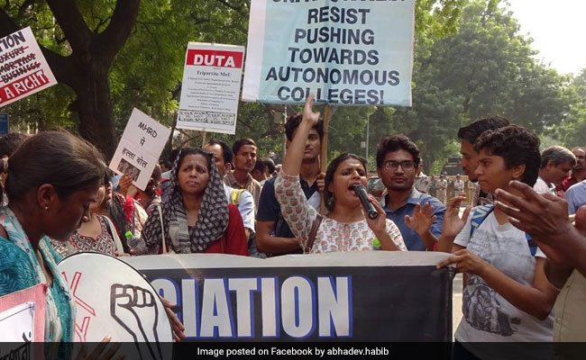 Withdraw 'Tripartite MoU', Demands Delhi University Teachers