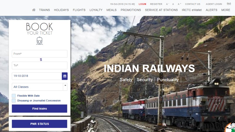 IRCTC Website Starts Functioning After Nearly 10 Hours