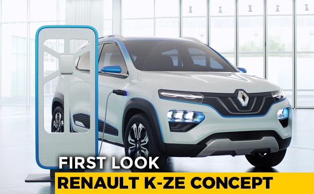 Renault K-ZE Concept /  Kwid Electric - First Look