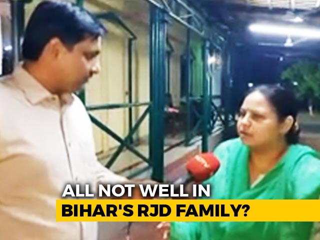 "Yes, Tejashwi and Tej Pratap Are Fighting," Lalu's Daughter Lets Slip