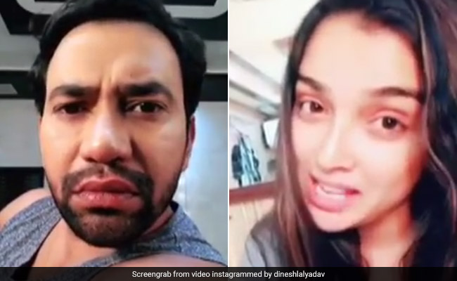 निरहुआ को थी ऑफिस जाने की जल्दबाजी, आम्रपाली दुबे ने यूं बजा डाला बाजा.. देखें Video