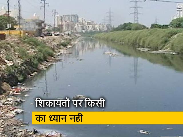 बीमारियों की वजह बना नहर का गंदा पानी