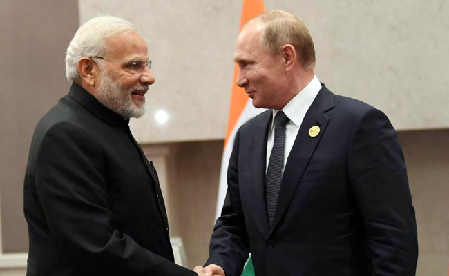 Vladimir Putin Congratulates PM Modi On Election Victory