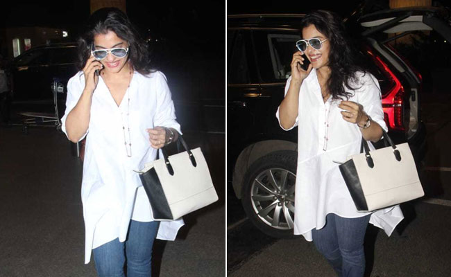 Like Kajol, Rock An Oversized White Shirt While Travelling