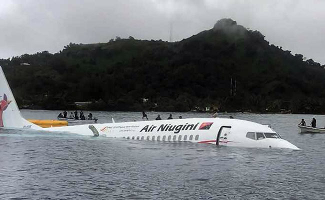 Body Found Inside Plane Days After Crash Landing In Pacific Lagoon