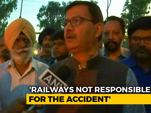 Railways Not Responsible For Amritsar Accident, Says Top Transport Official