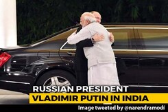 PM Modi Welcomes Putin With Hug, Focus On S-400 Missiles Deal PM Modi Welcomes Putin With Hug, Focus On S-400 Missiles Deal