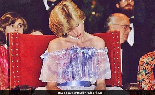 Mahira Khan's Wednesday '<i>Halat</i>', Described With A Pic Of Princess Diana