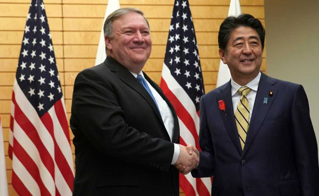 Mike Pompeo To Coordinate With Japan In North Korea Talks