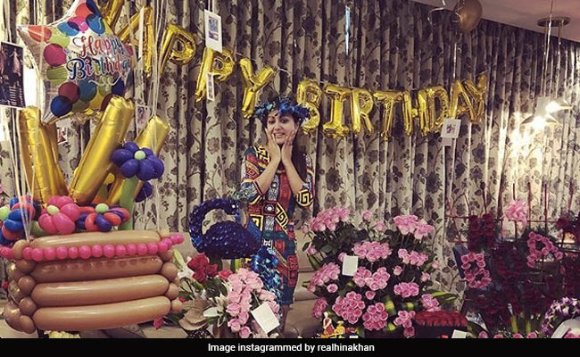 How Hina Khan's Birthday Was Made Special By Shilpa Shinde, Vikas Gupta And Others