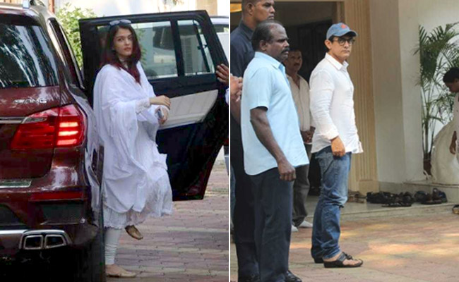 Aishwarya Rai Bachchan, Aamir Khan, Kareena Kapoor And Others Pay Last Respects To Krishna Raj Kapoor