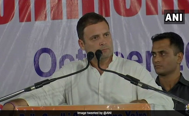 Rahul Gandhi Begins Telangana Campaign, Attacks PM Modi, KCR