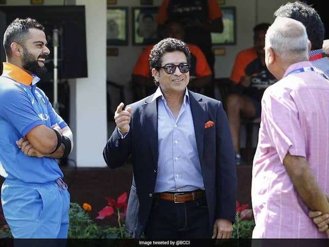 Watch: Sachin Tendulkar Rings The Bell Before Start Of Fourth ODI Against West Indies Watch: Sachin Tendulkar Rings The Bell Before Start Of Fourth ODI Against West Indies