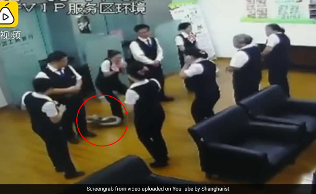 Watch: 5-Foot Python Falls From Ceiling During Staff Meeting In China