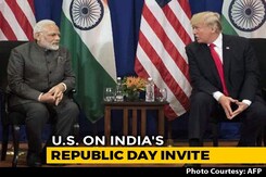 "Scheduling Constraints," Says US On Trump Rejecting Republic Day Invite "Scheduling Constraints," Says US On Trump Rejecting Republic Day Invite