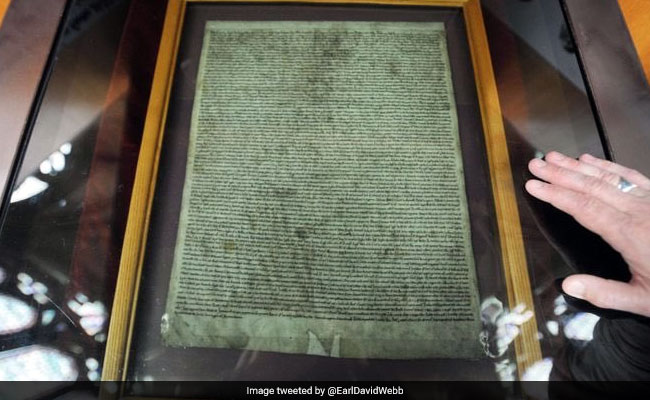 Man, Armed With A Hammer, Tried To Steal Famous Magna Carta Document
