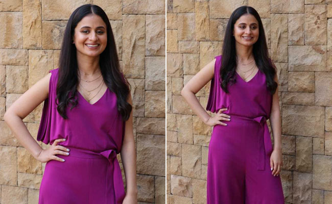 Rasika Dugal's Purple Outfit Is How You Go Bold This Autumn. Get Her Look