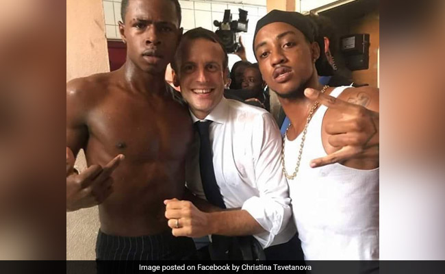 Emmanuel Macron Shrugs Off Controversy Over 'Middle Finger' Photo