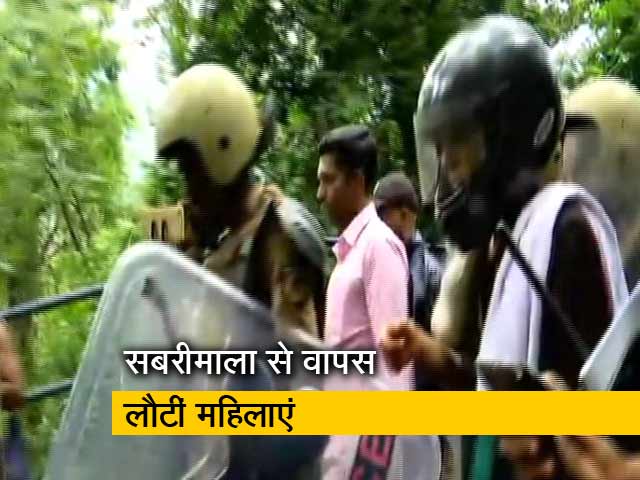 सबरीमालाः पुजारियों के विरोध से वापस लौटीं दो महिलाएं