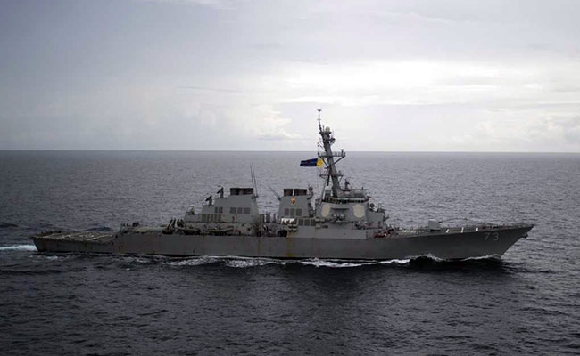 Chinese Warship Almost Hits US Destroyer In South China Sea