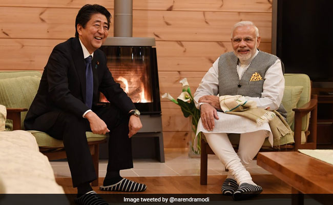 In Japan, PM Modi Gets A Grand Welcome - And Chopsticks Lessons