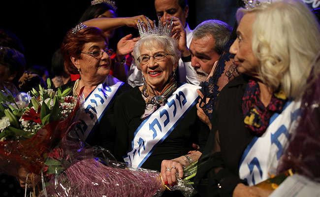 93-Year-Old Crowned "Miss Holocaust Survivor" In Israel