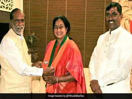 Telangana Congress Leader's Wife Joins BJP Only To Return In 10 Hours Telangana Congress Leader's Wife Joins BJP Only To Return In 10 Hours