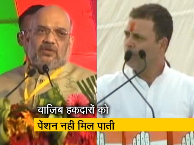 मध्य प्रदेश :  चुनावी रैलियों में कांग्रेस बनाम बीजेपी