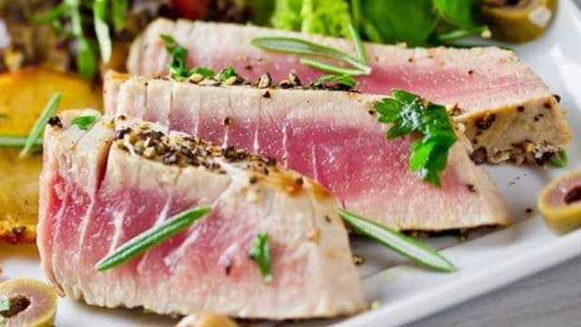 Tuna and various other seafood are rich in Vitamin B12