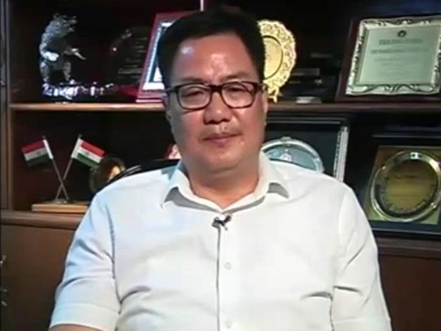 Living In A Clean Environment Is Our Basic Right: Kiren Rijiju