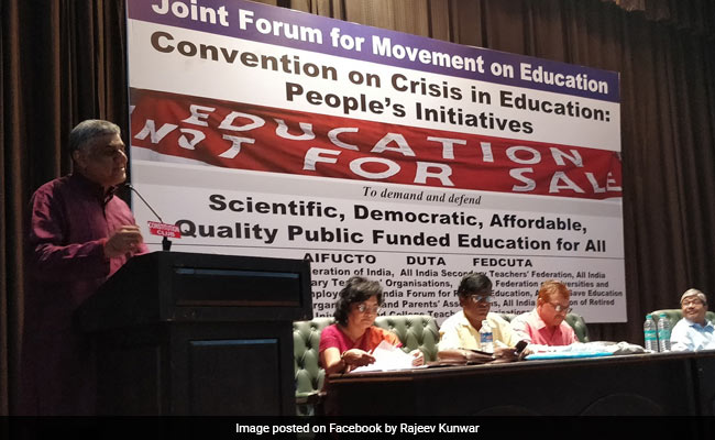 National Convention Calls For 'Alternative Policy To Restore Public Trust In Education'