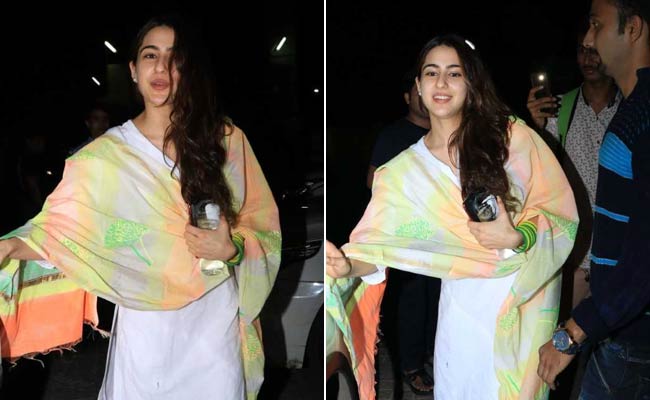 How To Glam Up A Simple White Suit, Featuring Sara Ali Khan