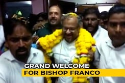 Rose Petals, Garland: Grand Welcome For Rape-Accused Bishop In Jalandhar Rose Petals, Garland: Grand Welcome For Rape-Accused Bishop In Jalandhar