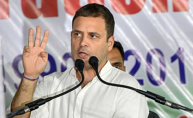 <i>Chowkidar</i> Himself Involved In Theft: Rahul Gandhi's Jibe At PM Modi
