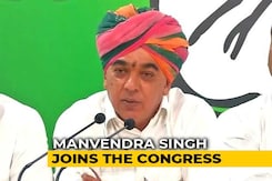 Manvendra Singh Joins Congress, Party Eyes Rajput Votes Manvendra Singh Joins Congress, Party Eyes Rajput Votes